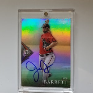 Jake Barrett autogrammierte Karte