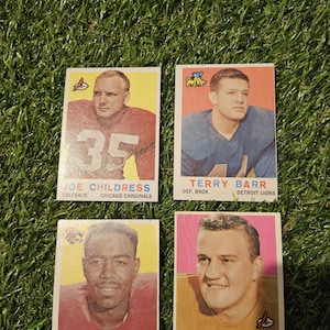 Cartões de futebol Topps de 1957