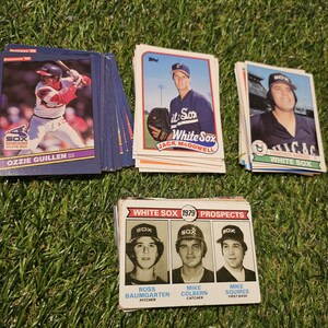Varie carte dei Chicago White Sox