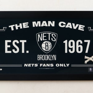 Brooklyn Nets Custom Framed Piece (w/ game used net)