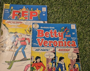 2 vintage Archie Comics