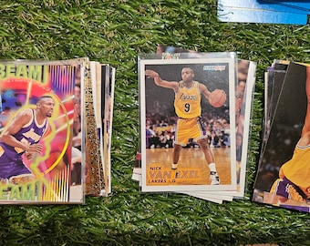 Various Los Angeles Lakers cards