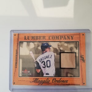 2003 Fleer - gra Magglio Ordonez wykorzystująca kartę nietoperza