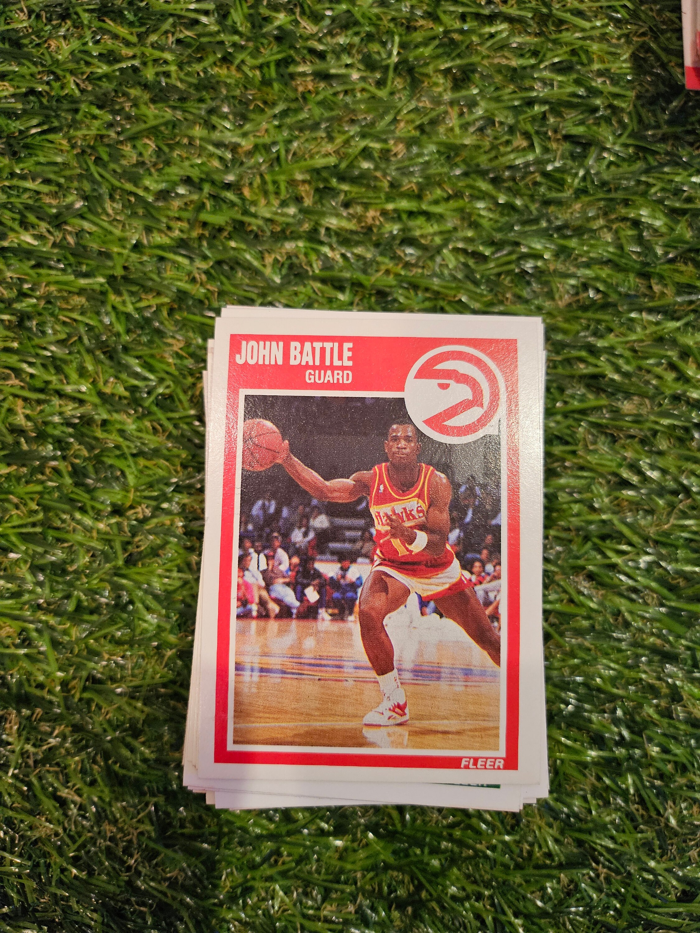 1989/1990 Fleer Basketball partial set