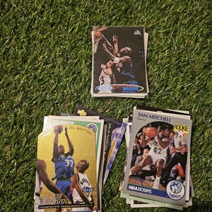 Vários cartões do Minnesota Timberwolves