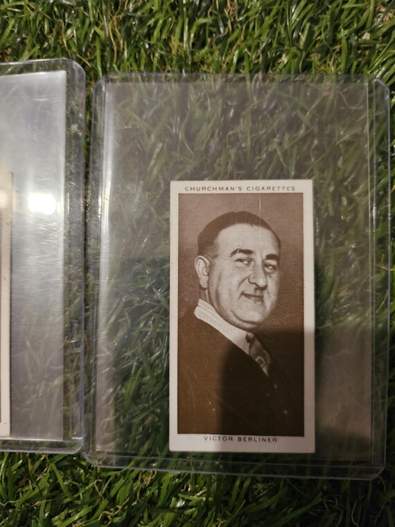 wa & ac churchman cigarette cards 1938 W.A. & A.C. Churchman Boxing Personalities cards