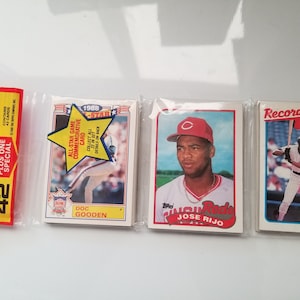 1989 Topps unopened Rack Packs