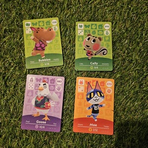 Tarjetas Amibo de Animal Crossing