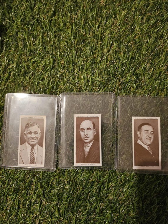 1938 W.A. & A.C. Churchman Boxing Personalities cards