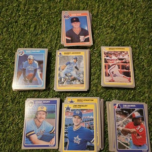 1985 Fleer diverse Karten