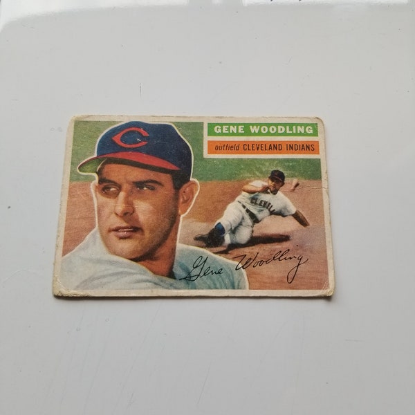 1956 Topps Baseball - Gene Woodling