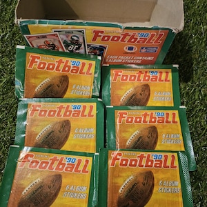 1990 Panini Sticker packs