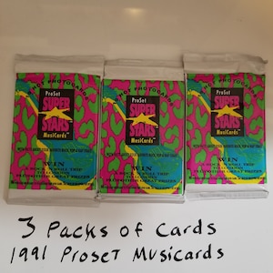 1991 Pro Set SuperStars MusiCards