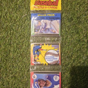 1989 Donruss Unopened Rack Pack
