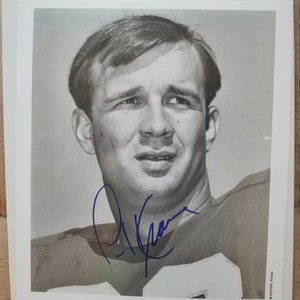 8x10 firmato da Paul Krause (Vichinghi)