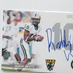 Roddy White 2005 Press Pass Autograph 03/200