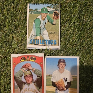 3 vintage Jim "Catfish" Jägerkarten