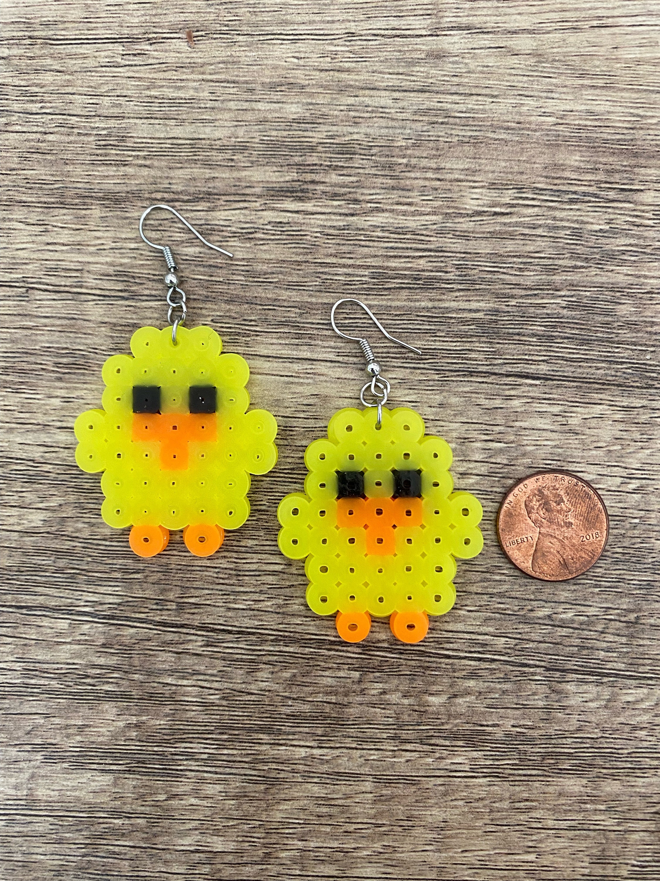 Chick Perler Bead Chicken Handmade - Etsy
