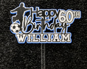 Football Cake Topper