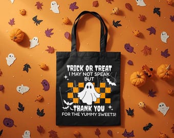 Trick or Treat Tote // Non Verbal