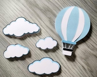 Hot air Balloon Cake Charms