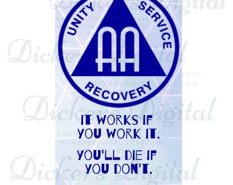 AA Phone Wallpaper - Recovery Service it works if you work it = background - digital