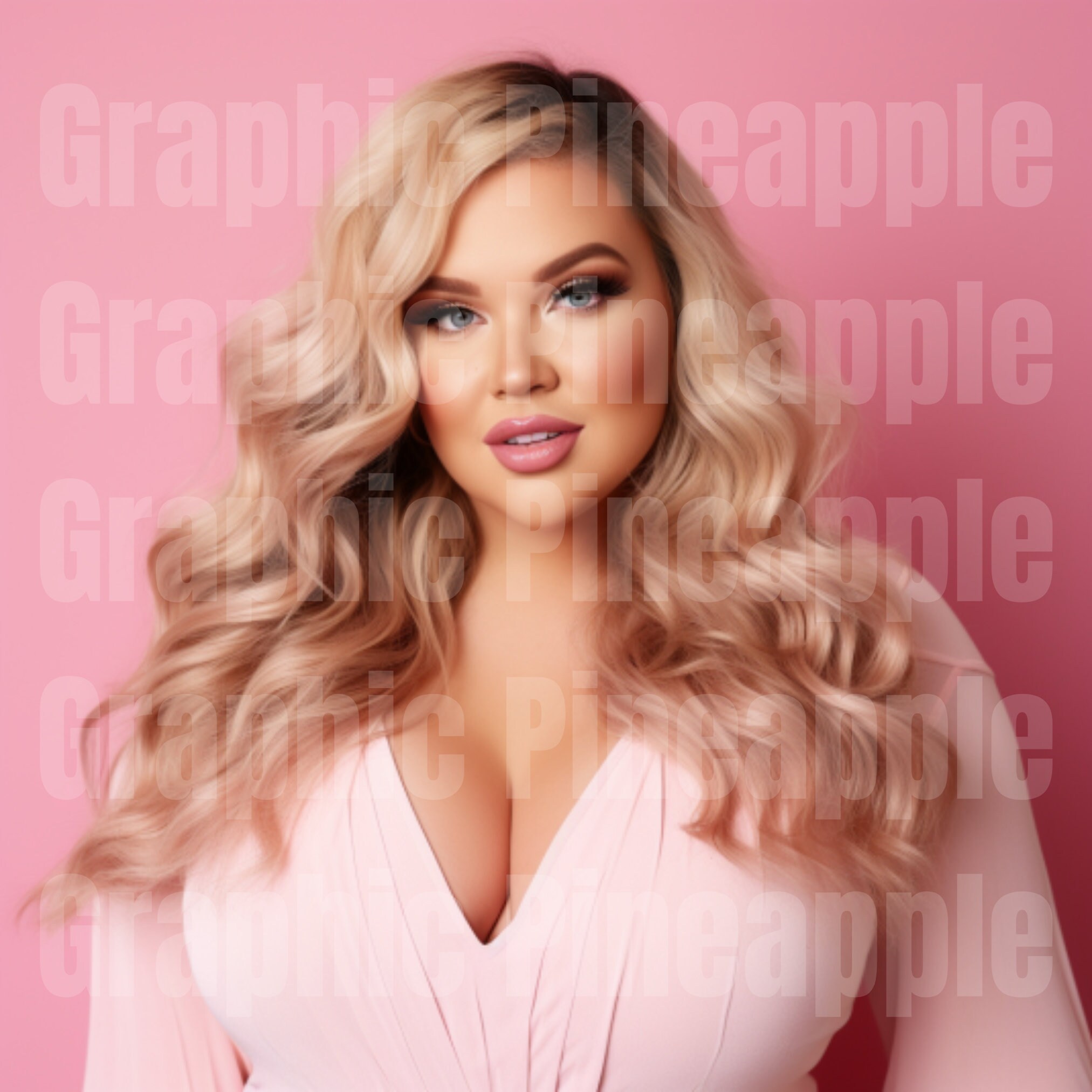 Plus Size Model Realistic AI Model Female Ai Model Stock Etsy