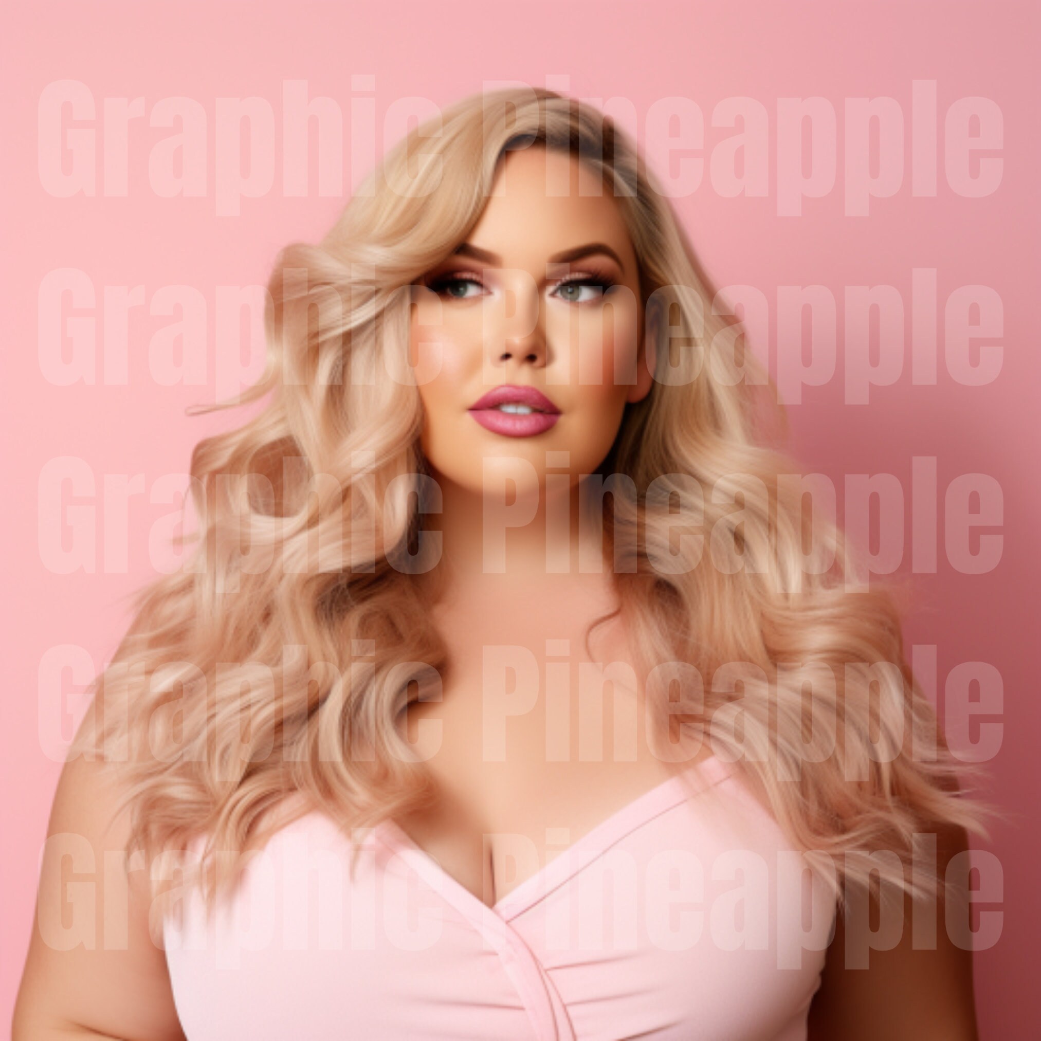 Plus Size Model Realistic AI Model Female Ai Model Stock Etsy