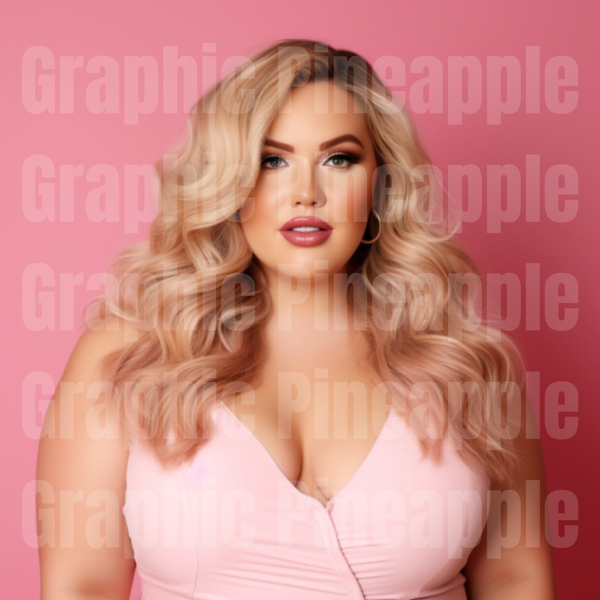 Plus Size Model Realistic AI Model Female Ai Model Stock Etsy