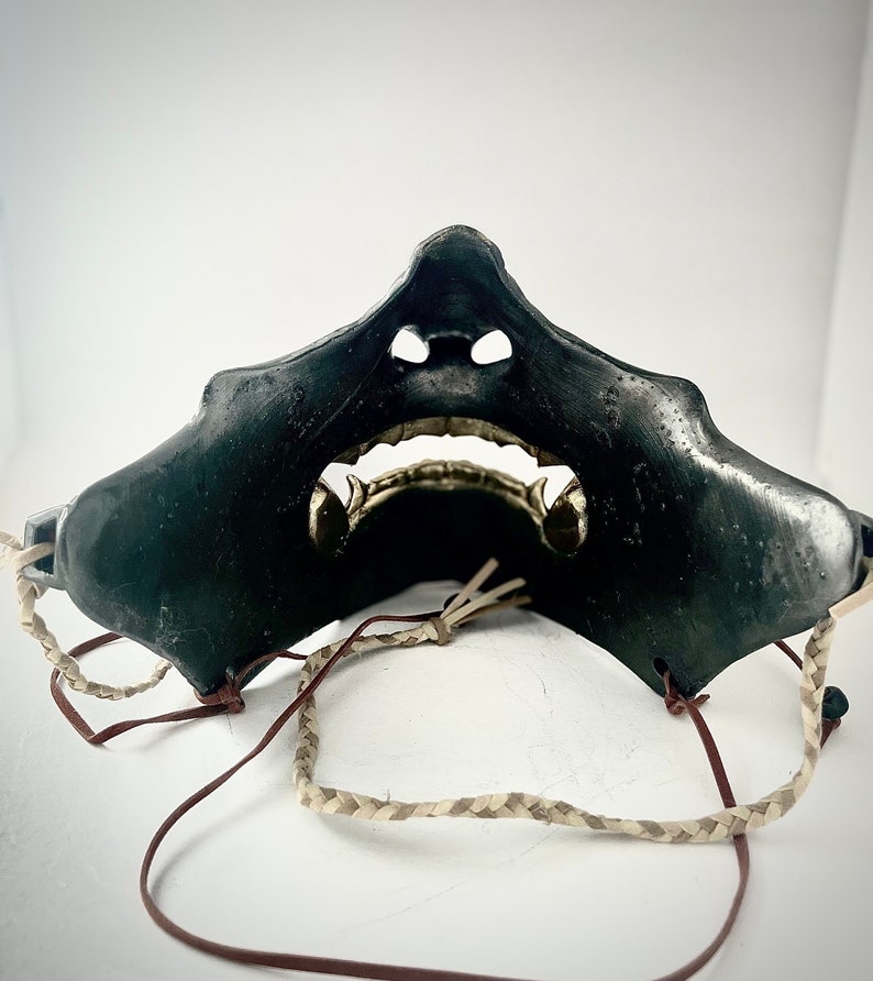 Japanese Menpo Oni Mask made to Order message for Customization ...