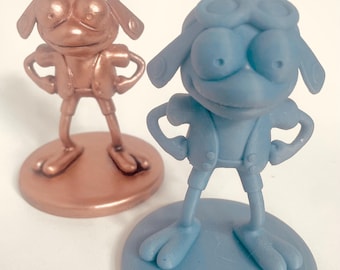 Sprig Plantar 3D printed statue Amphibia