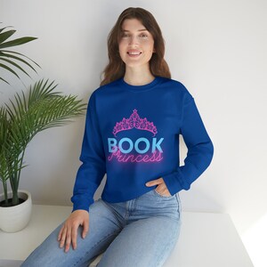 Book Princess Crewneck Sweatshirt
