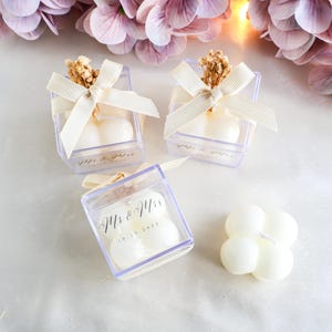 Wedding Candle Favors, Wedding Party Mini Bubble Candle, Bulk Candle For Guest, Engagement Favors, baby shower favors,baptism favors