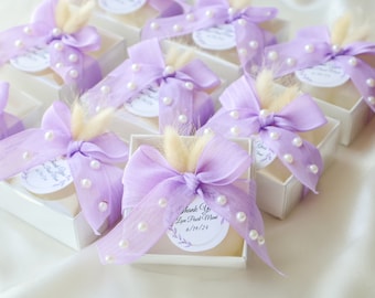 Small Bubble Cloud Baby Shower Baptism Engagement Bridal Party Candle Favor