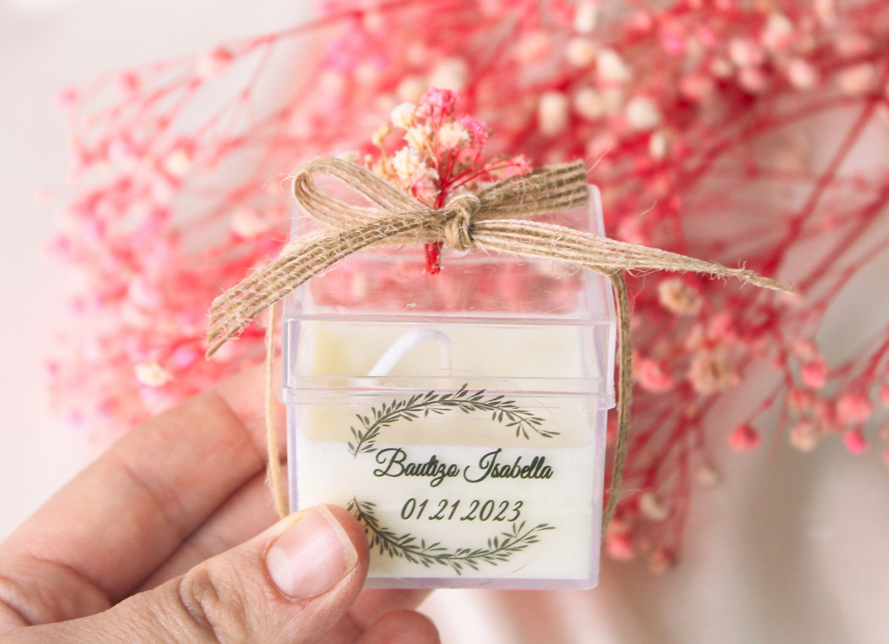 Wedding Candle Favors, Custom Candle , Personalized Guests Candle Gifts