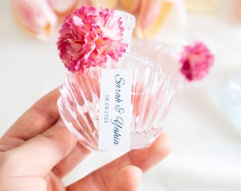 Personalized baby shower favors, baby shower gifts, Glass Bottle, Bridal Shower Favors, Glass Cologne Bottle, wedding favors