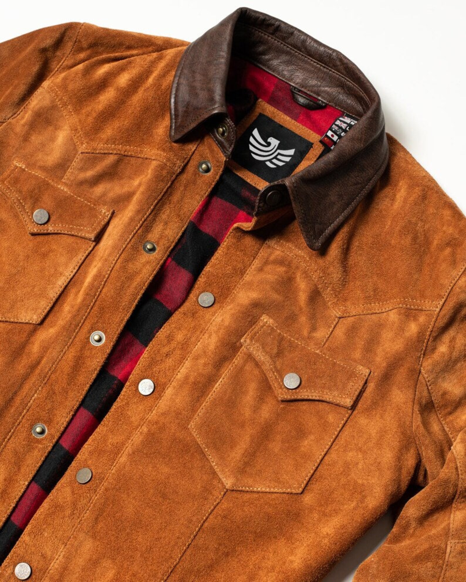 Black Suede Shirt / Size S main image 1