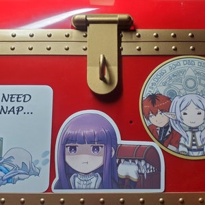 Frieren Fern and Stark Stickers
