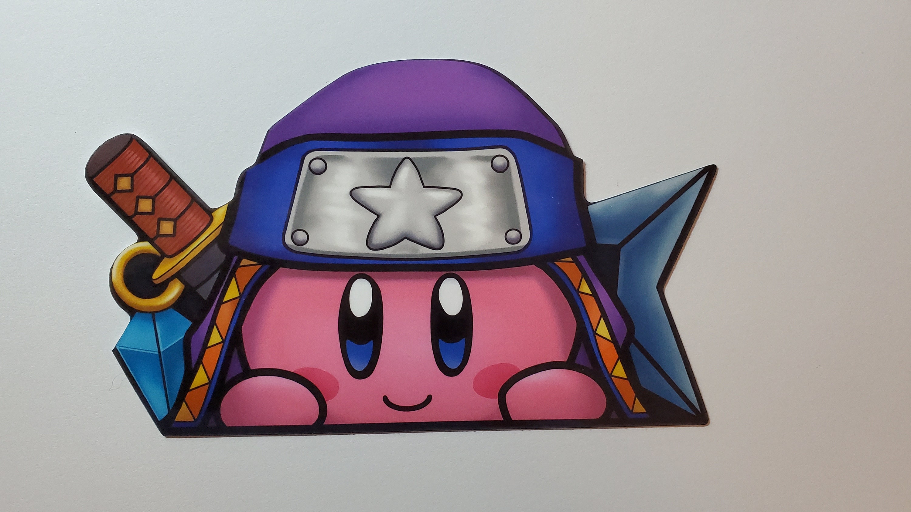 Kirby Powers Peeker Stickers sleep Kirby Beam Kirby Ice - Etsy