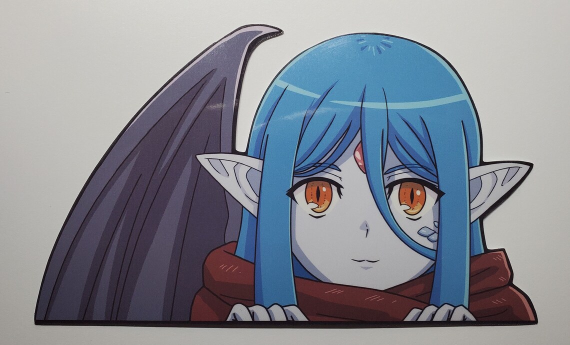 Danmachi Wiene Vinyl Peeker Sticker dungeon Ni Deai Wo Motomeru No Wa ...