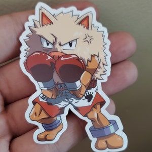 Hajime no Primeape (Boxing Anime X Poke) Sticker