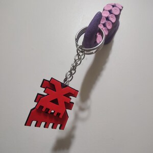 Blood God Keychains (x2) | 3D Printed