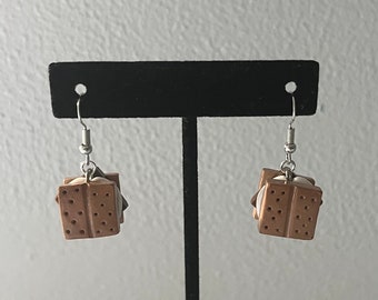 Clay S’more Earrings