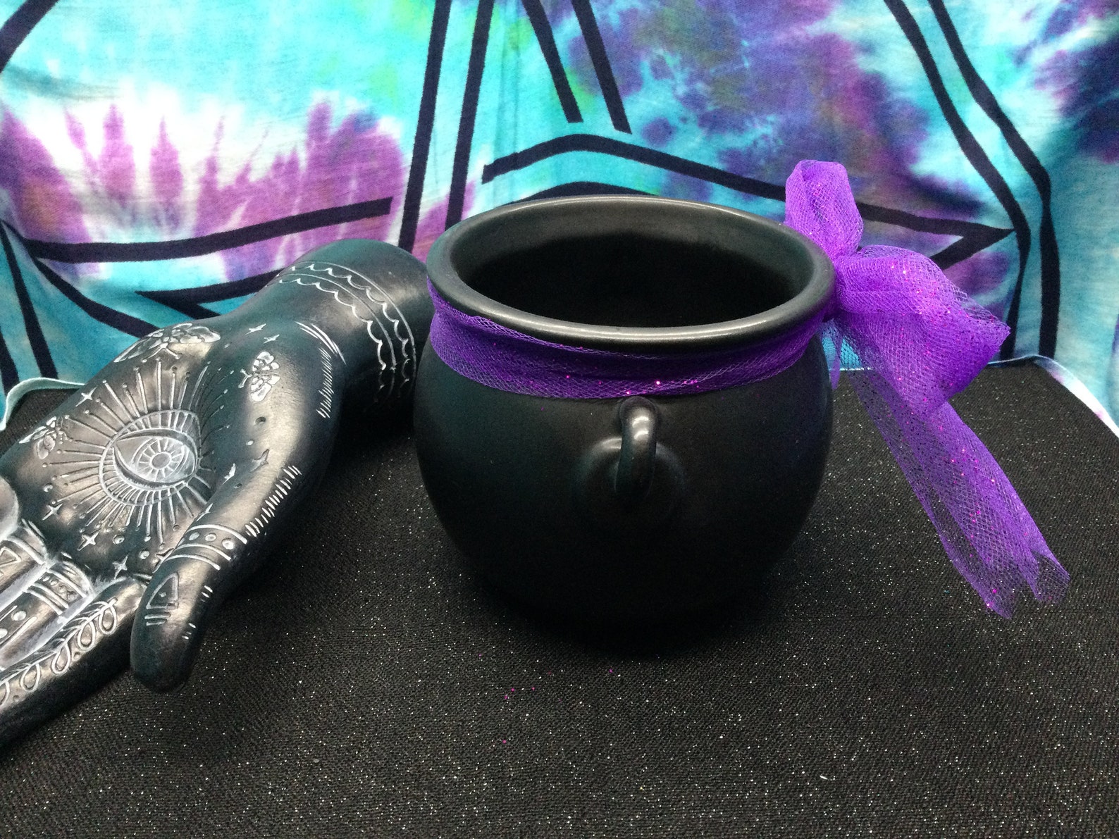 Black Cauldron Witches Cauldron Ceramic Cauldron Candy Dish Etsy