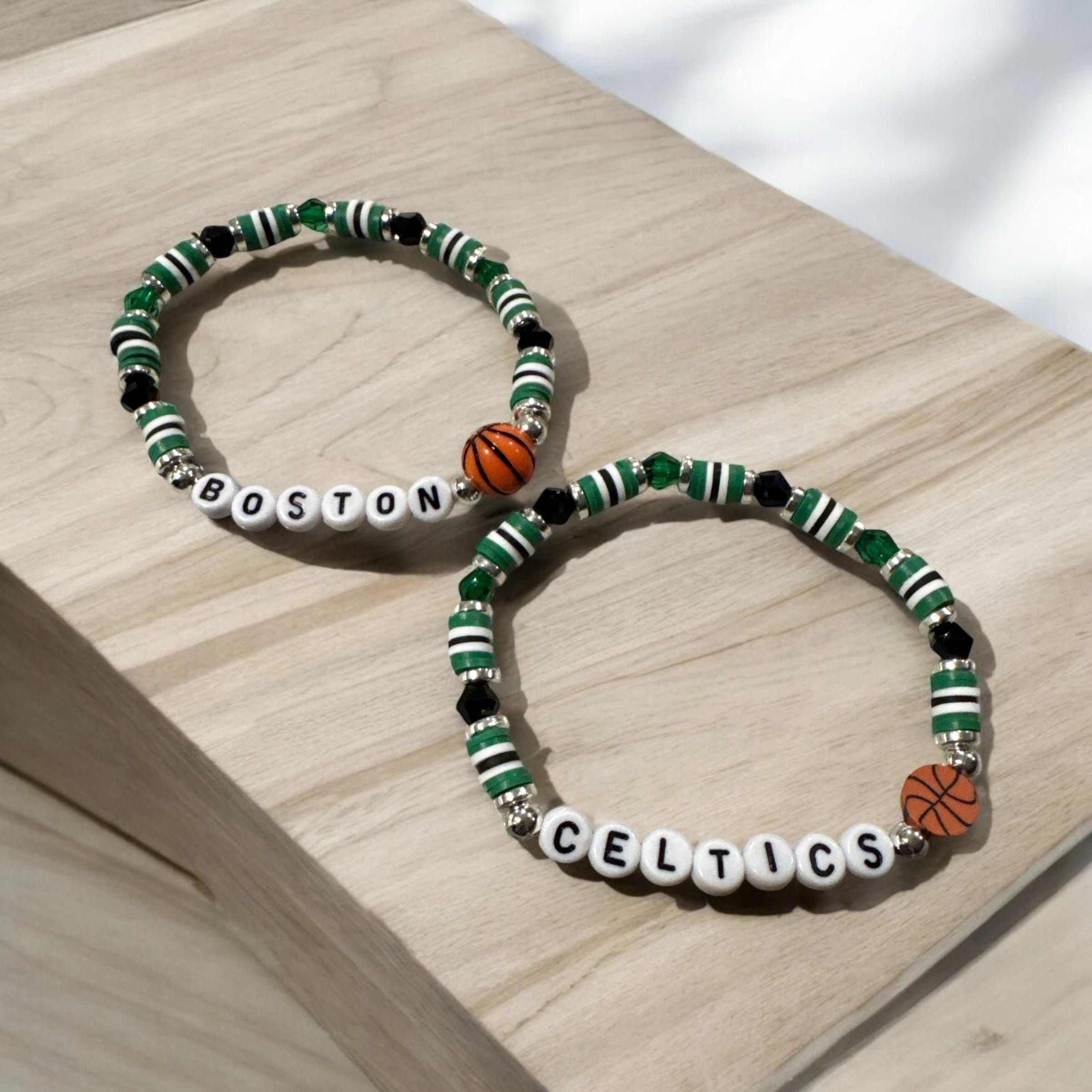 Boston Celtics Wallet Beaded Lanyard Style - Caseys Distributing