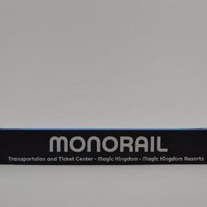 EPCOT Monorail Sign