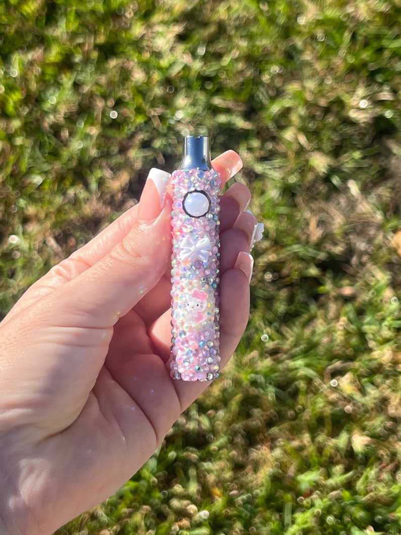 Hello Kitty Bedazzled Pen Battery Etsy