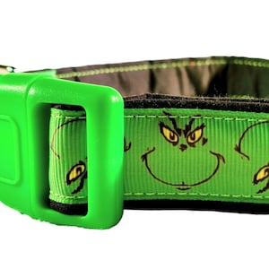 Grinch dog collar 2025