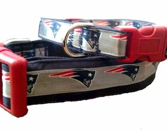 Coleira de cachorro New England Patriots