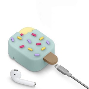 elago Ice Cream AirPods Pro Case with Keychain Designed for Apple AirPods Pro Case (Chocolate)